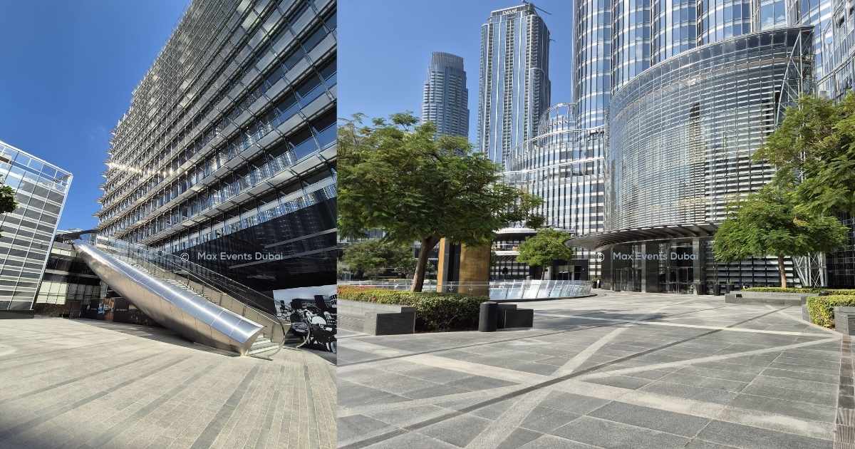 Entrances-Armani-Pavilion-Max-events-dubai Looking for a venue to host your Corporate Event in Dubai, Max Events Dubai Partners with Armani Hotel Dubai